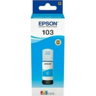 Epson 103 Γνήσιο Μελάνι Εκτυπωτή InkJet Μπλε (C13T00S24A)