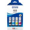 Epson 103 Γνήσιο Πακέτο 4 Μελανιών Εκτυπωτή InkJet Κίτρινο / Κυανό / Ματζέντα / Μαύρο (C13T00S64A)