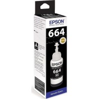 Epson 664 Γνήσιο Μελάνι Εκτυπωτή InkJet Μαύρο (C13T66414A)