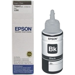 Epson 664 Γνήσιο Μελάνι Εκτυπωτή InkJet Μαύρο (C13T66414A)