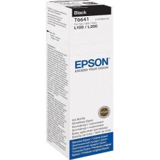 Epson 664 Γνήσιο Μελάνι Εκτυπωτή InkJet Μαύρο (C13T66414A)