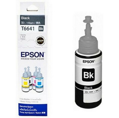Epson 664 Γνήσιο Μελάνι Εκτυπωτή InkJet Μαύρο (C13T66414A)