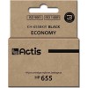 Actis Συμβατό Μελάνι Εκτυπωτή InkJet HP 655 CZ109AE 20ml Μαύρο 1τμχ