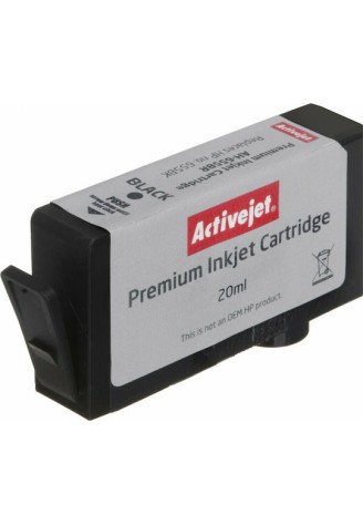 Active Jet Συμβατό Μελάνι Εκτυπωτή InkJet HP 655XL CZ109AE 550 Σελίδων 20ml Μαύρο 1τμχ