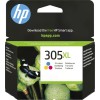 HP 305XL Γνήσιο Μελάνι Εκτυπωτή InkJet Πολλαπλό (Color) (3YM63AE)