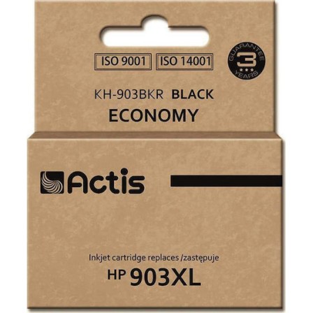 Actis Συμβατό Μελάνι Εκτυπωτή InkJet HP 903XL T6M15AE Μαύρο 1τμχ