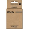 Actis Συμβατό Μελάνι Εκτυπωτή InkJet HP 953XL L0S70AE 50ml Μαύρο