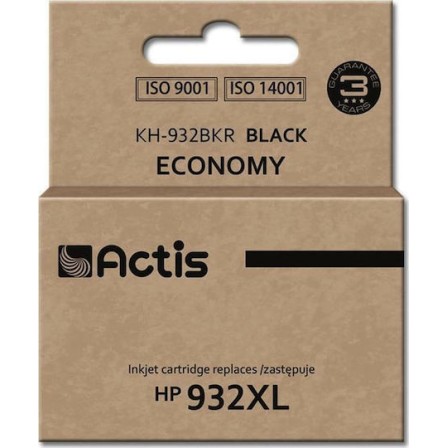 Actis Συμβατό Μελάνι Εκτυπωτή InkJet HP 932XL CN053AE 30ml Μαύρο
