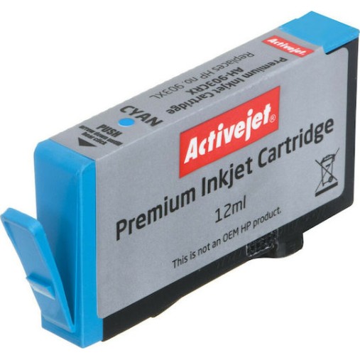 Active Jet Συμβατό Μελάνι Εκτυπωτή InkJet HP 903XL T6M03AE 12ml Κυανό
