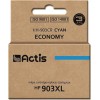 Actis Συμβατό Μελάνι Εκτυπωτή InkJet HP 903XL T6M03AE 12ml Κυανό 1τμχ