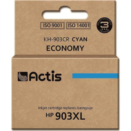 Actis Συμβατό Μελάνι Εκτυπωτή InkJet HP 903XL T6M03AE 12ml Κυανό 1τμχ