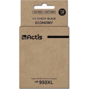 Actis Συμβατό Μελάνι Εκτυπωτή InkJet HP 950XL CN045AE 80ml Μαύρο 1τμχ