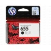 HP 655 Γνήσιο Μελάνι Εκτυπωτή InkJet Μαύρο (CZ109AE)