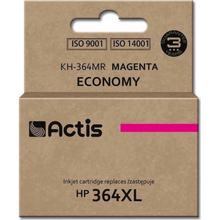 Actis Συμβατό Μελάνι Εκτυπωτή InkJet HP 364XL CB324EE 12ml Ματζέντα 1τμχ
