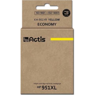Actis Συμβατό Μελάνι Εκτυπωτή InkJet HP 951XL CN048AE 25ml Κίτρινο 1τμχ