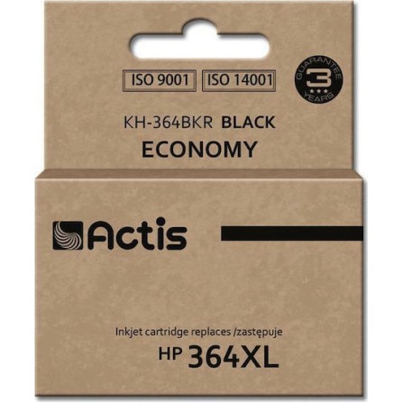 Actis Συμβατό Μελάνι Εκτυπωτή InkJet HP 364XL CN684EE 20ml Μαύρο 1τμχ