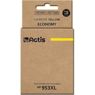 Actis Συμβατό Μελάνι Εκτυπωτή InkJet HP 953XL F6U18AE 25ml Κίτρινο 1τμχ