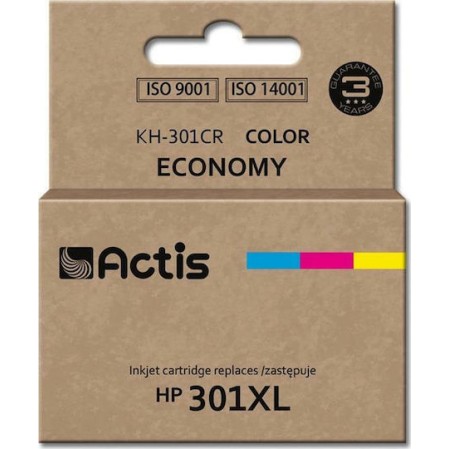 Actis Συμβατό Μελάνι Εκτυπωτή InkJet HP 301XL CH564EE 18ml Πολλαπλό (Color)