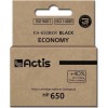 Actis Συμβατό Μελάνι Εκτυπωτή InkJet HP 650 CZ101AE 15ml Μαύρο 1τμχ