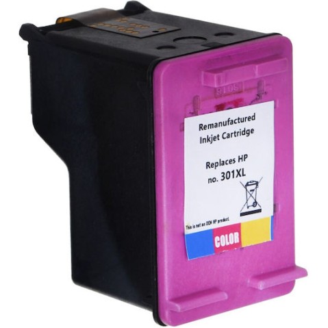 Superbulk Συμβατό Μελάνι Εκτυπωτή InkJet HP 301XL 330 Σελίδων 18ml Πολλαπλό (Color) 1τμχ