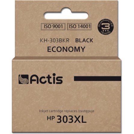 Actis Συμβατό Μελάνι Εκτυπωτή InkJet HP 303XL T6N04AE 600 Σελίδων 20ml Μαύρο 1τμχ