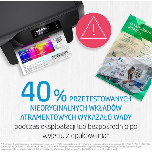 HP 302 Γνήσιο Μελάνι Εκτυπωτή InkJet Μαύρο (F6U66AE)