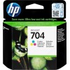 HP 704 Γνήσιο Μελάνι Εκτυπωτή InkJet Πολλαπλό (Color) (CN693AE)