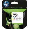 HP 704 Γνήσιο Μελάνι Εκτυπωτή InkJet Πολλαπλό (Color) (CN693AE)