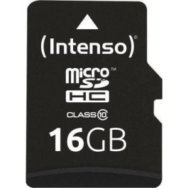 Intenso microSDXC 128GB Class 10 με αντάπτορα