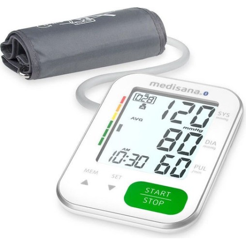Medisana Bu 572 Upper Arm Blood Pressure Monitor White 51201