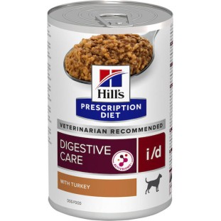 Hill's Prescription Diet i/d Digestive Care Υγρή Τροφή Σκύλων σε Κονσέρβα Διαίτης με Γαλοπούλα 360gr