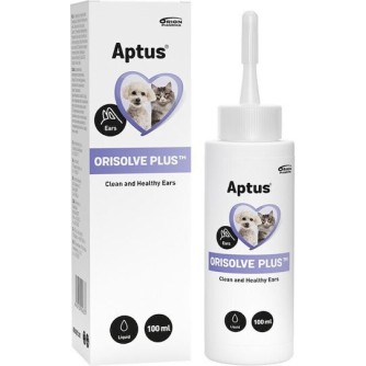 Aptus Orisolve Plus Ear Cleaning Solution Dogs Cats – 100 Ml