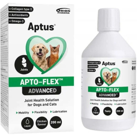 Aptus Πολυβιταμίνες Σκύλου και Γάτας 200ml για Ενίσχυση Οργανισμού