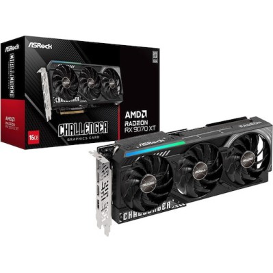 ASRock Radeon RX 9070 XT 16GB GDDR6 Challenger Κάρτα Γραφικών