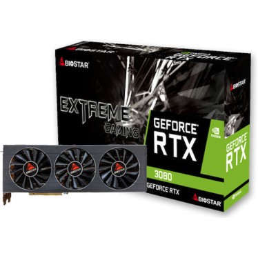 Biostar GeForce RTX 3080 10GB GDDR6X Extreme Gaming Κάρτα Γραφικών