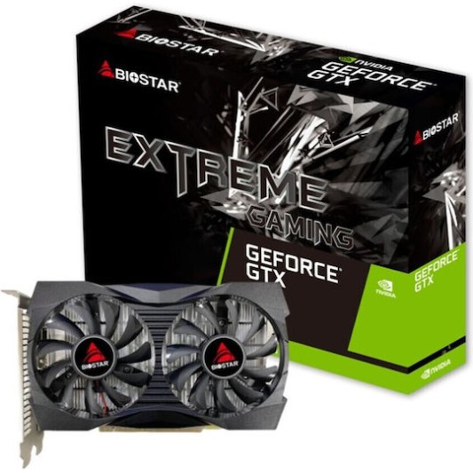 Biostar GeForce GTX 1050 4GB GDDR5 Κάρτα Γραφικών