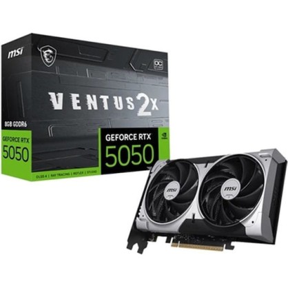 MSI GeForce RTX 5050 8GB GDDR6 Ventus 2X OC Κάρτα Γραφικών