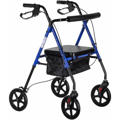 Lightweight Aluminum Four-wheel Rehabilitation Walker