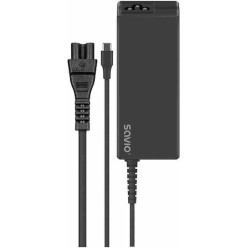Savio USB-C Universal Φορτιστής Laptop 65W 20V 3A με Αποσπώμενο Καλώδιο Τροφοδοσίας