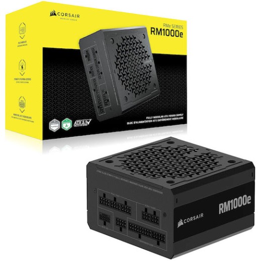 Corsair RMe 1000W Μαύρο Τροφοδοτικό Υπολογιστή Full Modular 80 Plus Gold