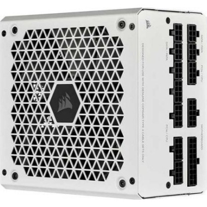 Corsair RMe Series RM1000e 1000W Λευκό Τροφοδοτικό Υπολογιστή Full Modular 80 Plus Gold