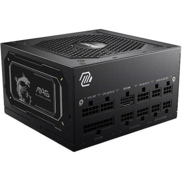 MSI MAG A850GL PCIE5 II 850W Μαύρο Τροφοδοτικό Υπολογιστή Full Modular 80 Plus Gold