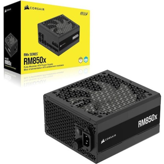 Corsair RM850x v2 rev. 2.0 850W Μαύρο Τροφοδοτικό Υπολογιστή Full Modular Cybenetics Gold