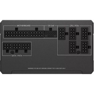 Corsair RM850x v2 rev. 2.0 850W Μαύρο Τροφοδοτικό Υπολογιστή Full Modular Cybenetics Gold