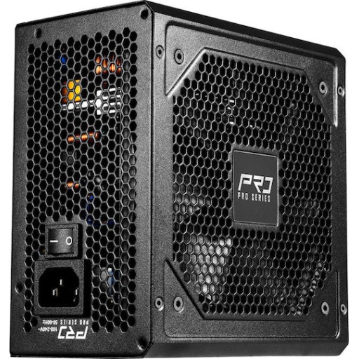 ASRock Pro-650G 650W Μαύρο Τροφοδοτικό Υπολογιστή Full Wired 80 Plus Gold