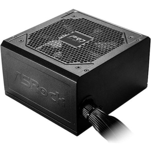 ASRock Pro-650G 650W Μαύρο Τροφοδοτικό Υπολογιστή Full Wired 80 Plus Gold