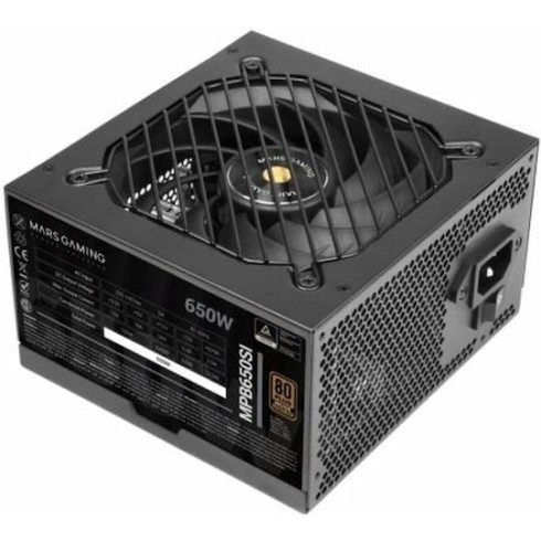 Mars Gaming MPB750SI 750W Μαύρο Τροφοδοτικό Υπολογιστή Full Wired 80 Plus Bronze