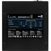 Aerocool Lux 850W Μαύρο Τροφοδοτικό Υπολογιστή Full Wired 80 Plus Bronze