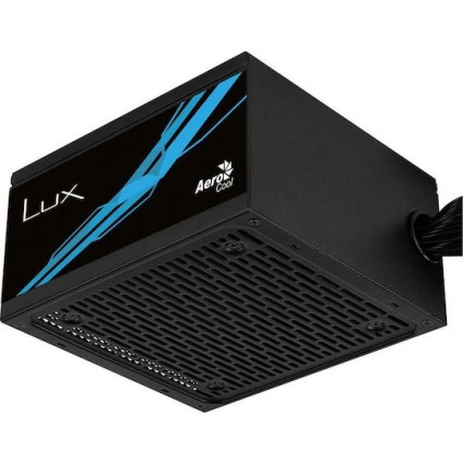 Aerocool Lux 850W Μαύρο Τροφοδοτικό Υπολογιστή Full Wired 80 Plus Bronze