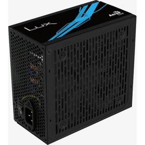 Aerocool LUX 550W Μαύρο Τροφοδοτικό Υπολογιστή Full Wired 80 Plus Bronze